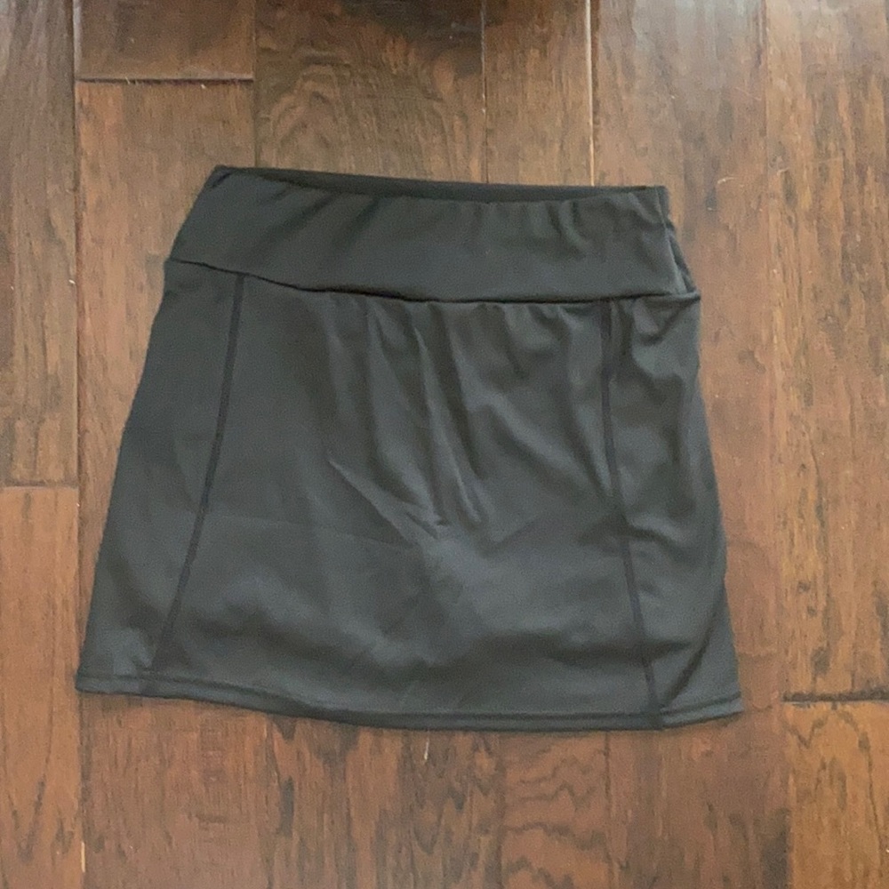 Black Tennis Golf Skirt Skort With Hidden Pockets